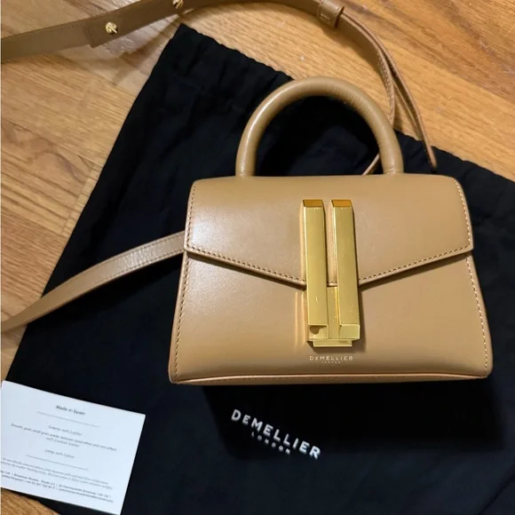 DeMellier Nano Montreal Handbag Genuine Leather - Picture 1 of 16